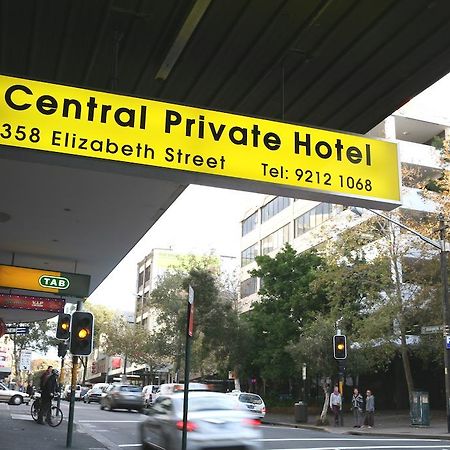 Central Private Hotel Sídney Exterior foto