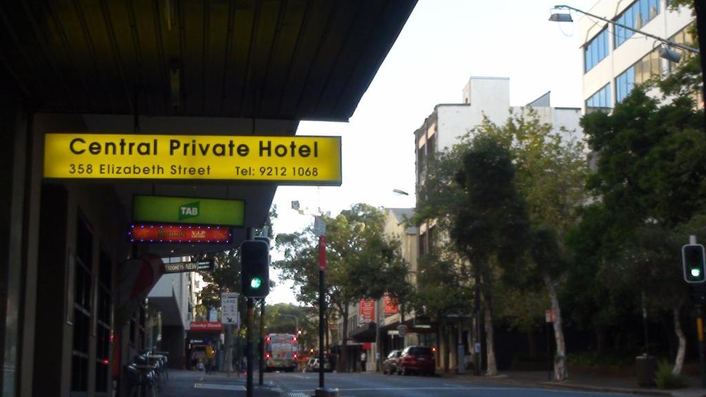 Central Private Hotel Sídney Exterior foto